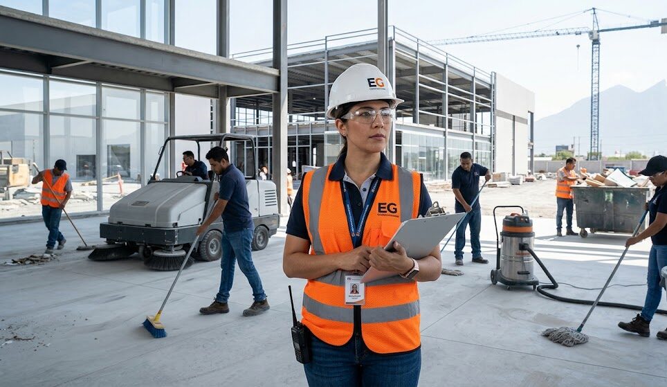 Supervisor de Limpieza en el Sector Construcción